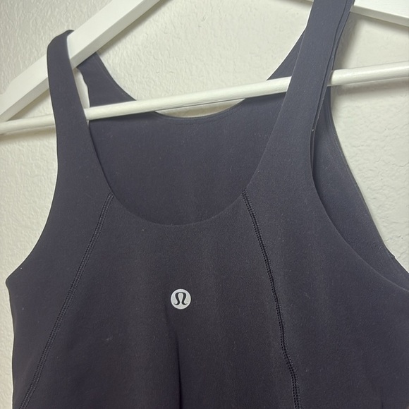 Lululemon Align High Neck Black Crop Black Tank Top size 2 - Picture 5 of 6